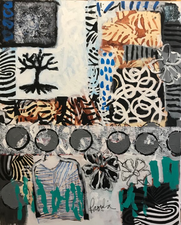 "J'ai planté un arbre"! 绘画, 29.9x24 in