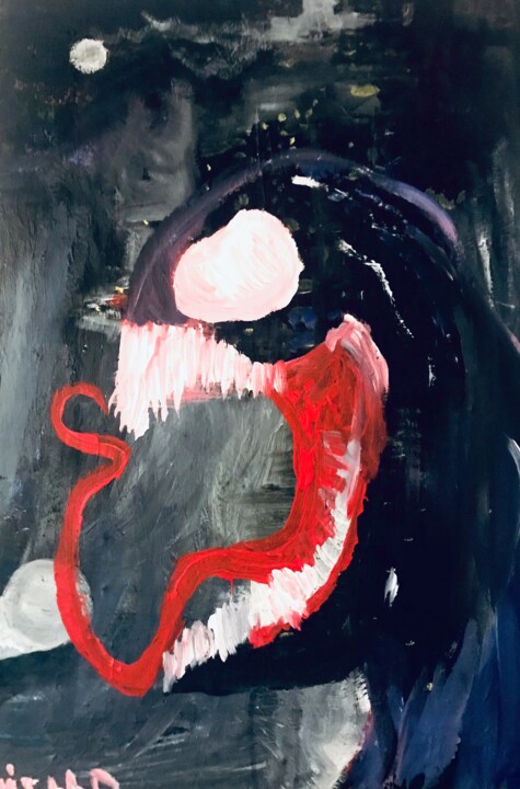 Venom 2 绘画, 35.4x23.6 in