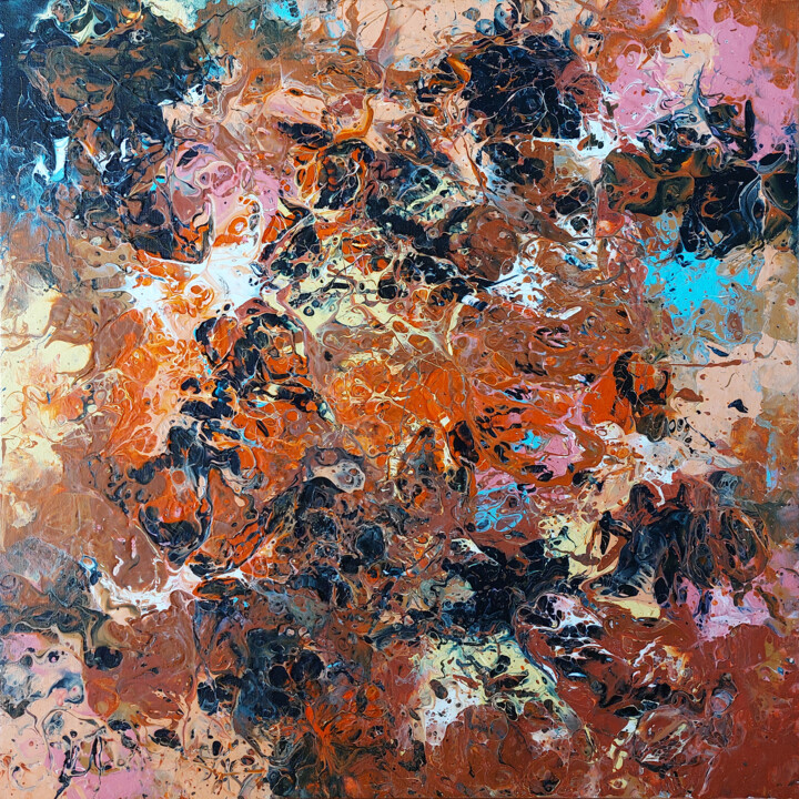 The hot day 绘画, 23.6x23.6 in