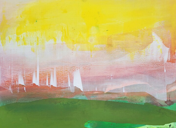 summer vibes 绘画, 23.6x31.5 in
