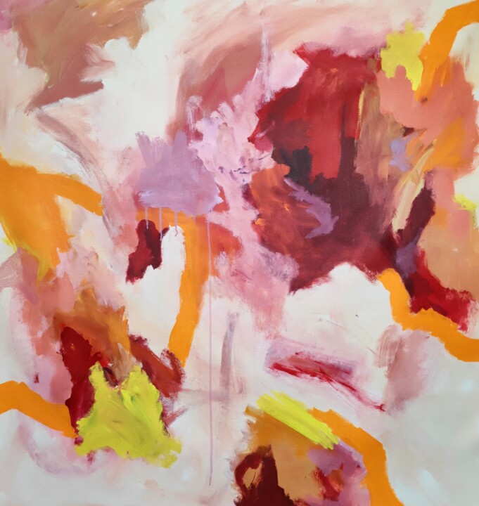 Dream on 绘画, 40.2x38.6 in