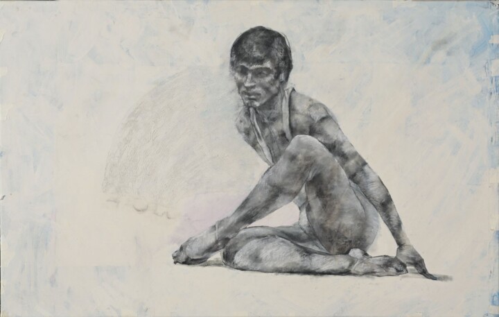 绘画,  37.4x59.1 in 