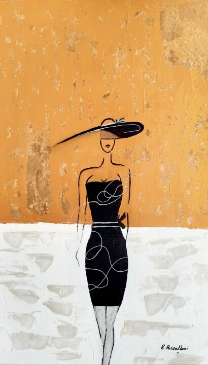Élégance contemporaine 绘画, 21.7x13 in