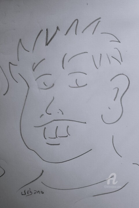 Caricature de Louis 2023 图画, 16.1x11.8 in