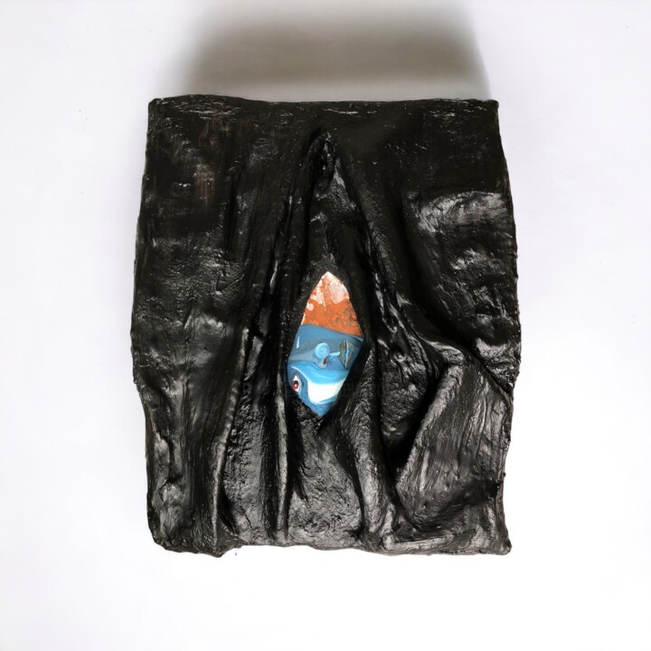 Sculpture titled "“The Sûfî; Residue…" by Naz Işıksoy, Original Artwork, Acrylic