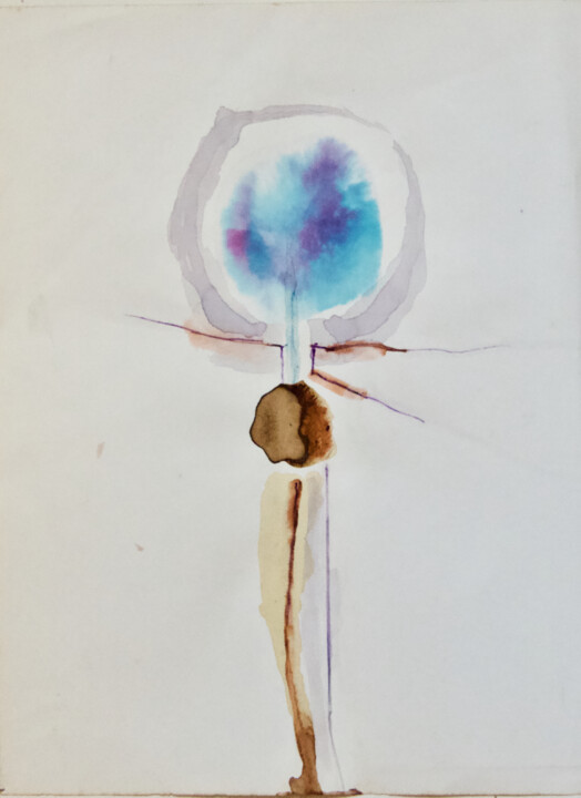 Kopffüßer 绘画, 11.6x8.8 in