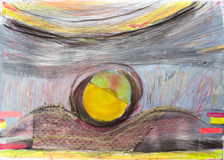Under pressure 绘画, 12.6x17.7 in