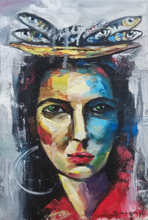 Peixeira do Porto 3 绘画, 11.8x8.3 in