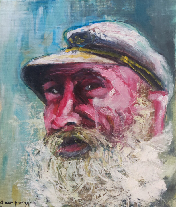 CONSELHO DO CAPITÃO 绘画, 11.8x9.5 in