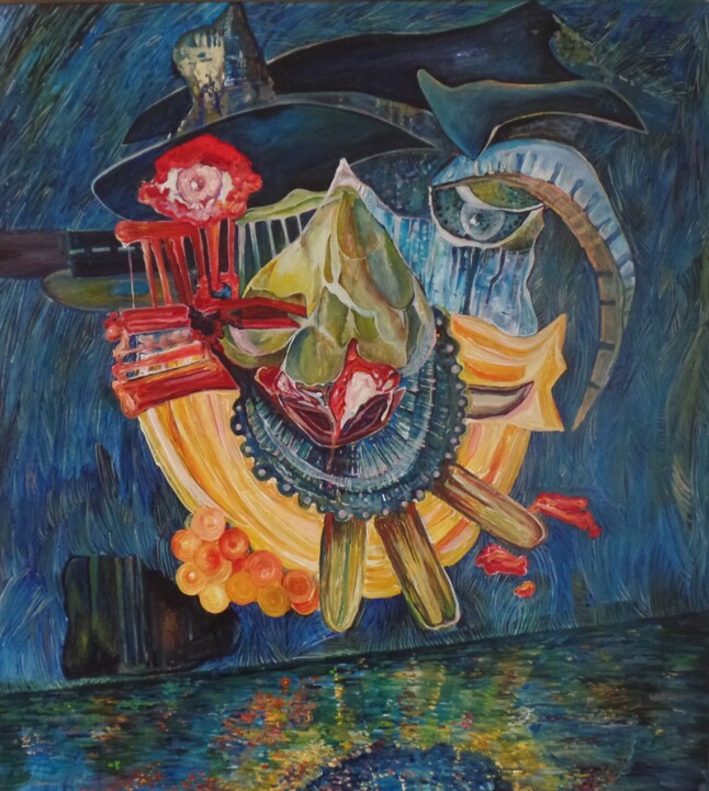 绘画,  39.4x39.4 in 