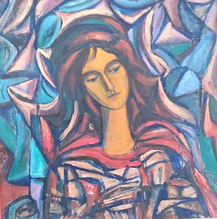 ОрлеанскаяДева 绘画, 23.6x23.6 in