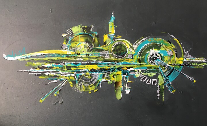 Painting,  17.7x27.6 in 