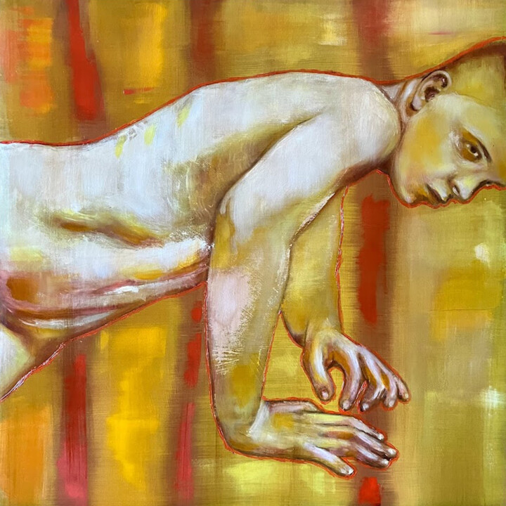 绘画,  15.8x15.8 in 