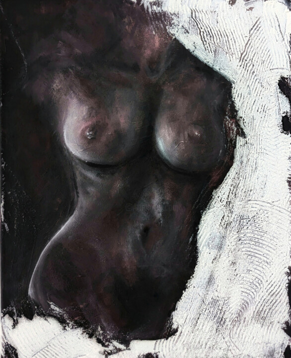 Paśion secreta 绘画, 19.7x15.8 in