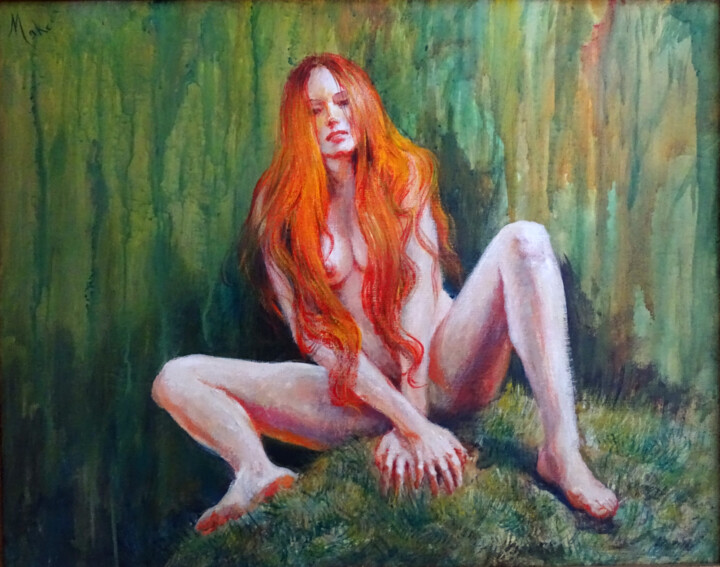 🌲 Jardin Secret 🌲 Secret Garden 绘画, 23.6x28.7 in