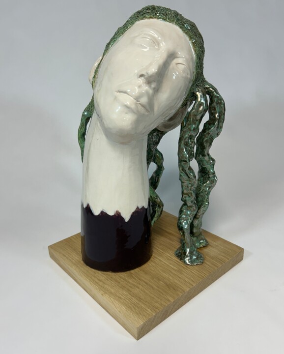 Sulpture "Pensées" 雕塑, 15x9.5 in