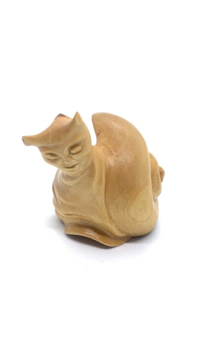 Snail with a Face 雕塑, 2.8x2.2 in