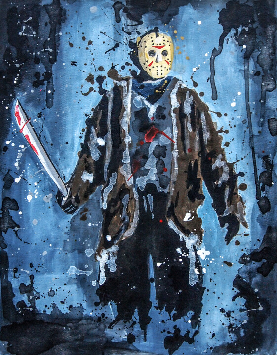 Jason 绘画, 19.7x15.8 in