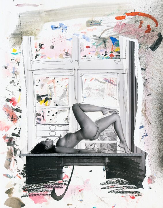 拼贴,  25.2x19.7 in 