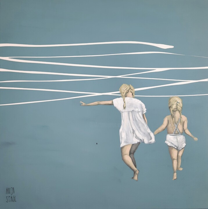 Voyage II 绘画, 23.6x23.6 in