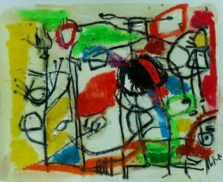 绘画,  5.1x6.3 in 