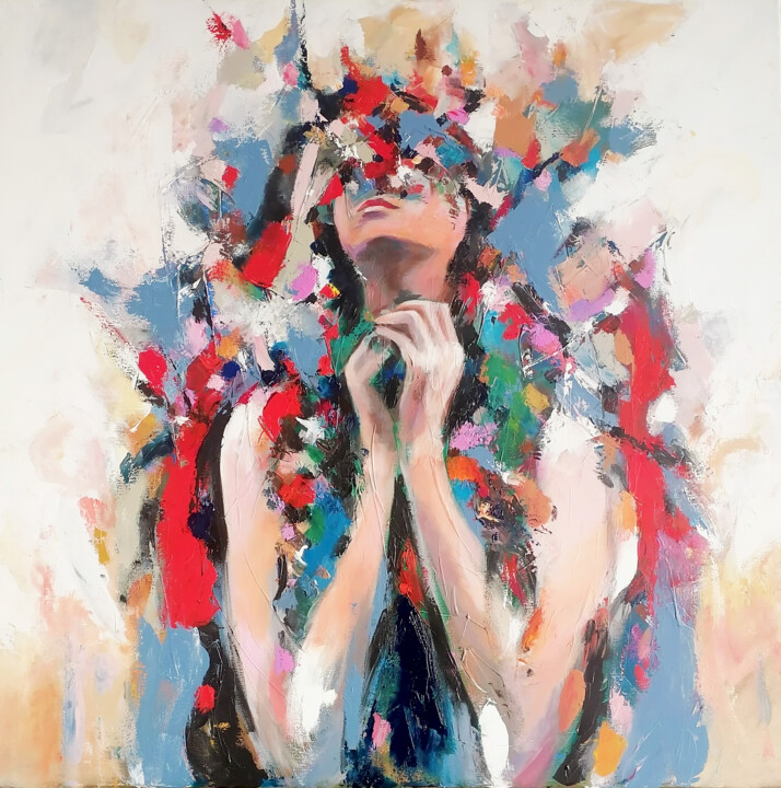 Meditazione n.2 绘画, 39.4x39.4 in