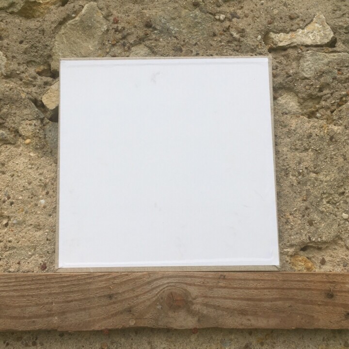 Arrière de l'œuvre