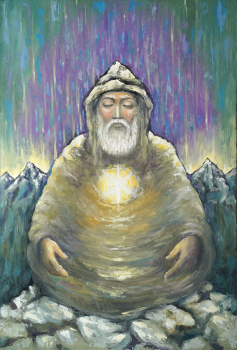 ОТШЕЛЬНИК 绘画, 35.4x24 in
