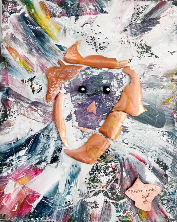" DEXTER HITTÉ " 绘画, 19.7x15.8 in