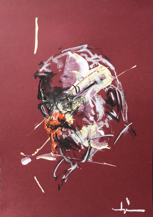 绘画,  13.4x9.5 in 