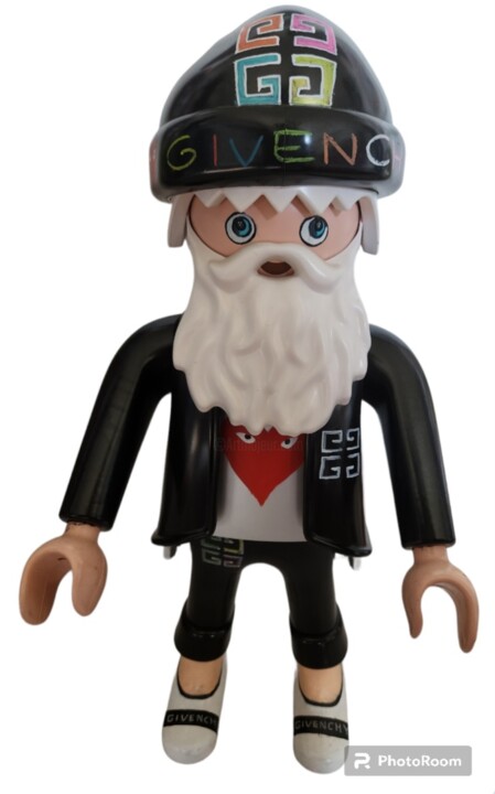 Playmobil shoping givenchy Sculpture, 25.6x11.8 in