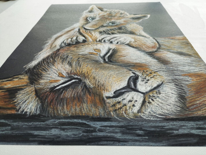 絵画 LIONSAN Lion, by shs_kenya by shskenya on DeviantArt