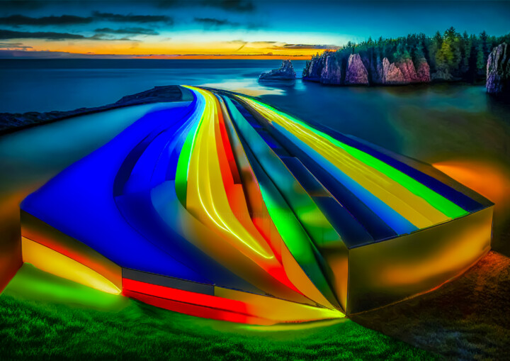 FLEUVE DE COULEURS Digital Arts