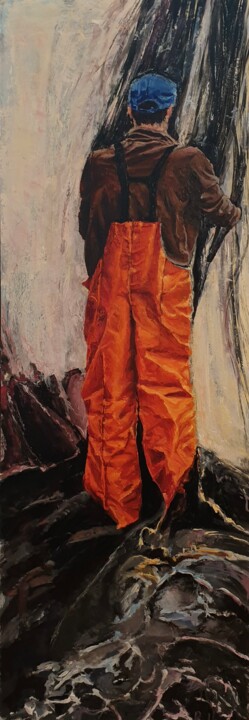 Redes marineras 绘画, 48x16.9 in