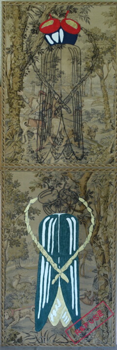 _body_soul_ 绘画, 109.1x35.4 in