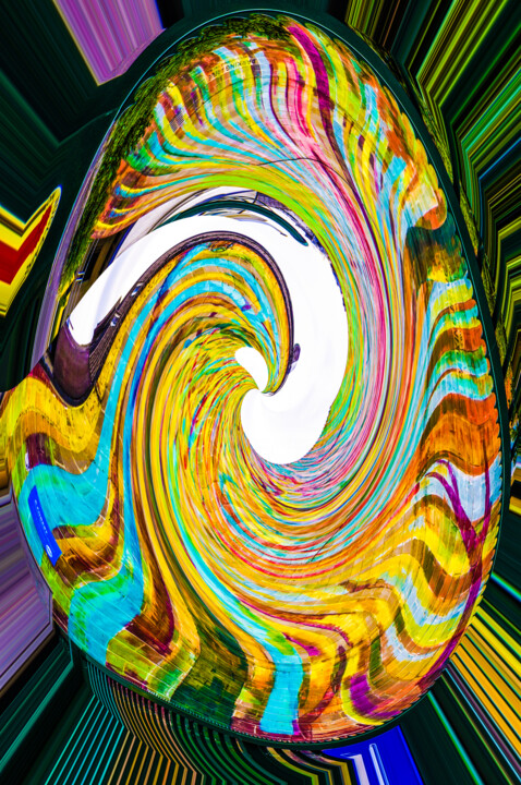 Digital Arts titled "Cocon Planète" by Gaudi .C, Original Artwork, 2D Digital Work