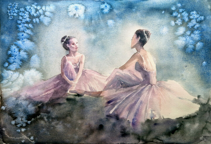 绘画,  14.2x19.7 in 