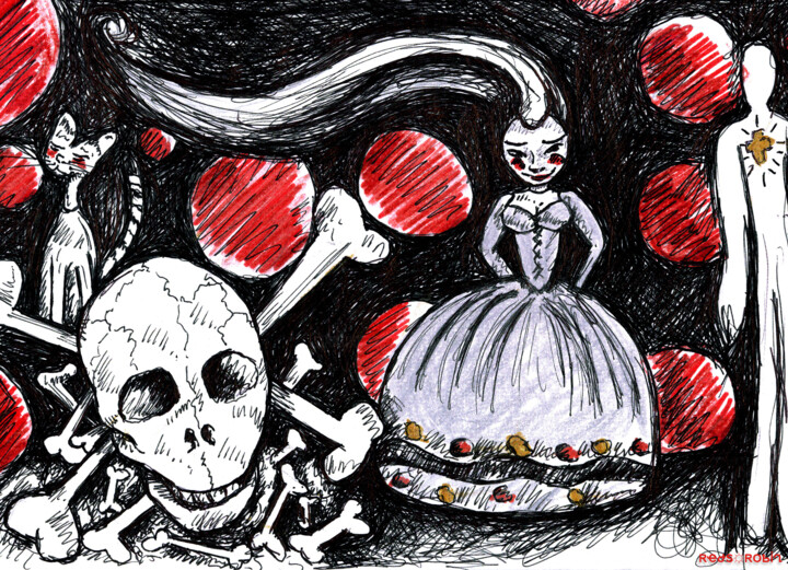 Ghost Rdv... 图画, 5.9x8.3 in