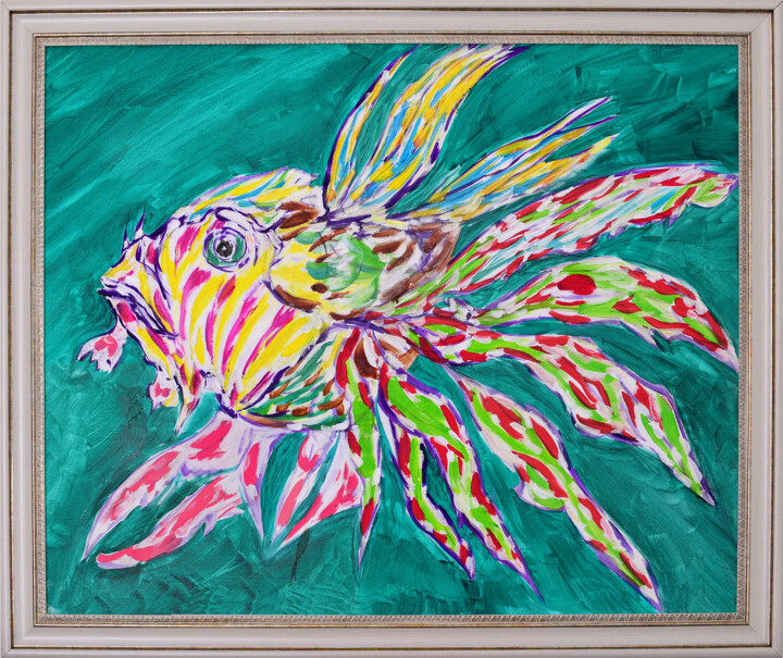 On stage 绘画, 19.7x23.6 in