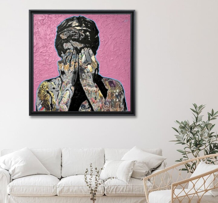 Work presented framed