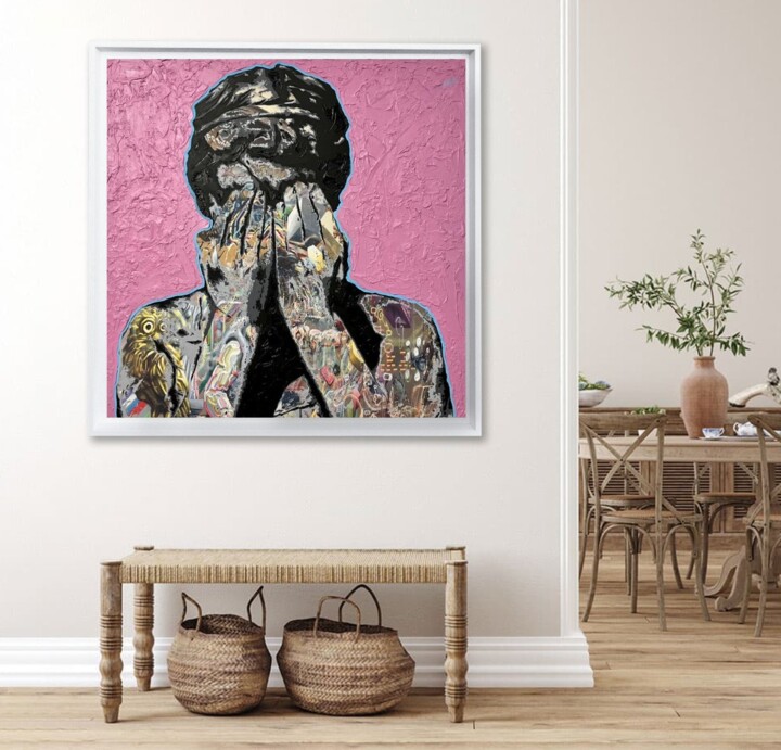 Work presented framed