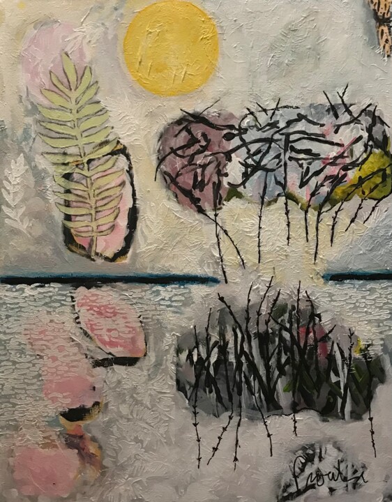 "Dentelle de nature"! 绘画, 29.9x24 in