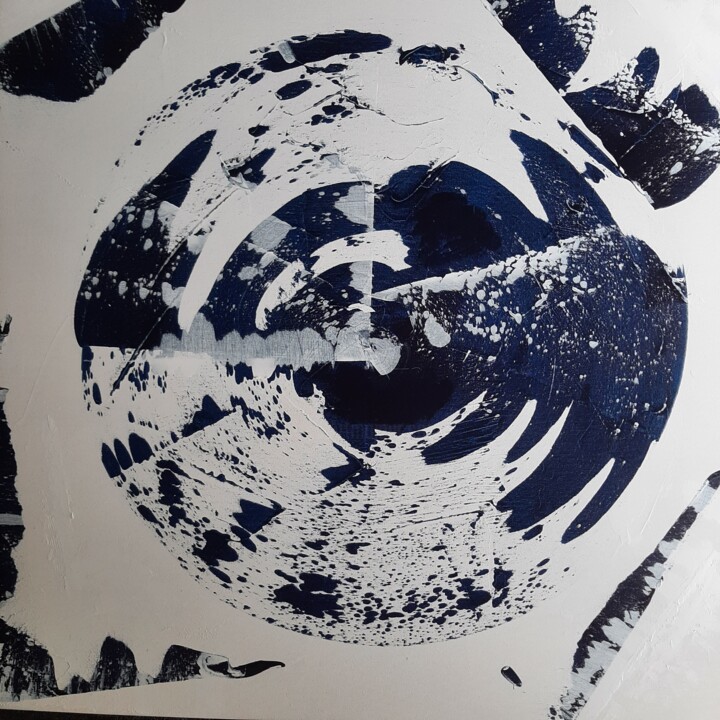 Peinture intitulée "Métamorphose 3" par Patrice Poidevin, Œuvre d'art originale, Acrylique