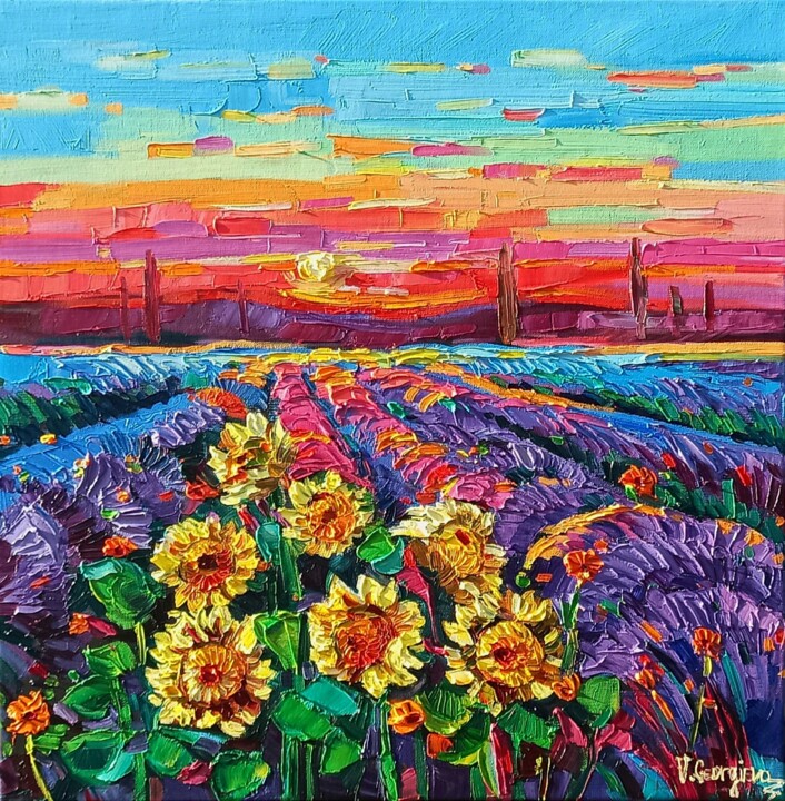 Sunny 绘画, 19.7x19.7 in