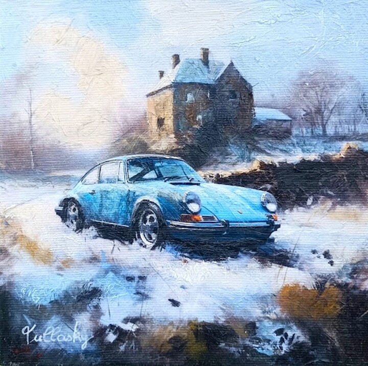 2023-CARS122 绘画, 7.1x7.1 in