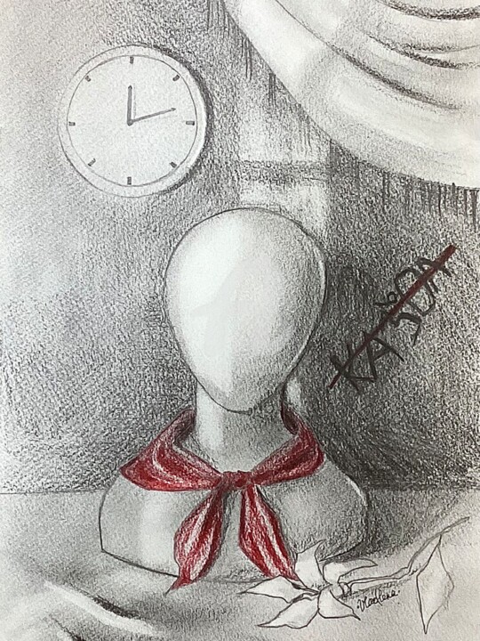 图画,  11.8x8.3 in 