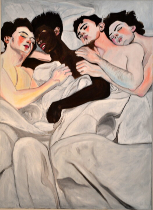 LES 4 COPAINS 绘画, 39.4x31.9 in