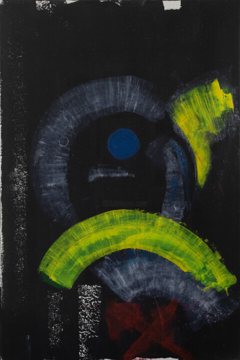 Tribute to Oswald De Andrade 绘画, 35.4x23.6 in