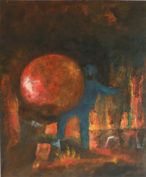 绘画,  23.6x19.7 in 