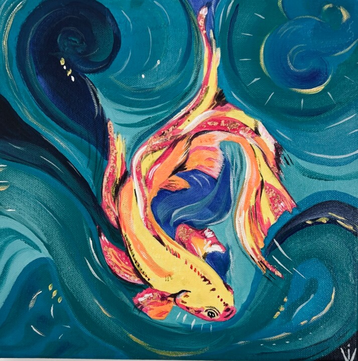 绘画,  11.8x11.8 in 